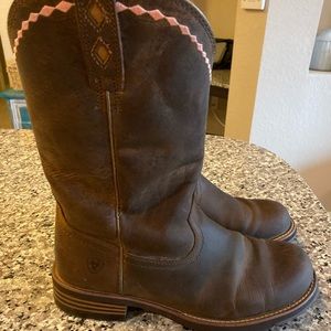 unbridled roper western boot